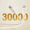 Dudao L7SCL USB-C - Lightning 30W 2m cable - beige
