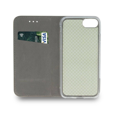 Etui Smart Magnetic do Honor Magic 6 Lite / Honor X50 5G granatowe