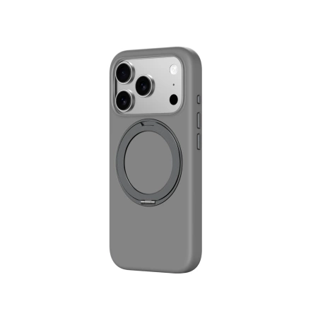 AmazingThing Cloudie iPhone 17 Pro Case with Stand - Gray