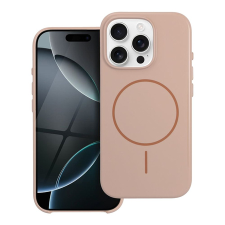 Glossy Mag Cover kompatybilny z MagSafe pasuje do IPHONE 14 PRO MAX pustynny złoty