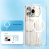Etui Wozinsky Clear Corner Case MagSafe na Samsung Galaxy S25 - przezroczyste