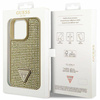 Guess GUHCP14LHDGTPD iPhone 14 Pro 6.1" gold/gold hardcase Rhinestone Triangle