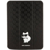 Karl Lagerfeld KLFC11SAKHPCK iPad 10.9&quot; Folio Magnet Allover Cover black/black Saffiano Monogram Choupette