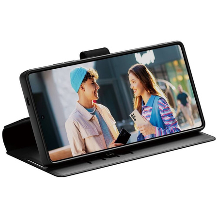 Oryginalne Etui SAMSUNG GALAXY S25 ULTRA CARE by PanzerGlass Feature Wallet Kickstand czarne