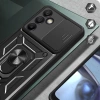 Hybrid Armor Camshield Samsung Galaxy A36 Black