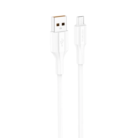 FONENG Kabel XS01 Micro USB 2.1A 1M weiss