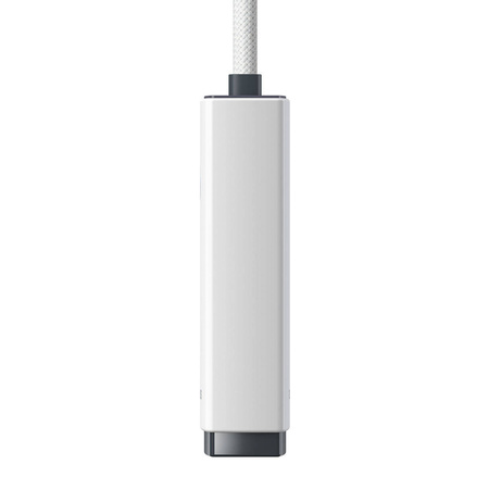 Ethernet-Adapter der Baseus Lite-Serie USB-A auf RJ45-LAN-Anschluss (100 Mbit/s) Weiß