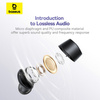 Baseus Bowie E18 wireless TWS ENC IPX4 headphones - black