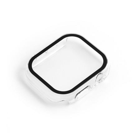 Futerał ochronny ze szkłem Bestsuit Flexible do Apple Watch 10 42mm - transparentny
