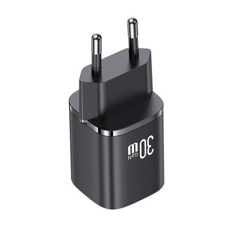 USAMS Ład. siec. CC254 30W GaN USB-C/USB-A Fast Charging HC Series biały/white CC254TC02