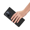 Dux Ducis Skin Pro Hülle für Xiaomi Redmi 11A / Poco C55 / Redmi 12C Cover Flip Card Wallet Stand Schwarz
