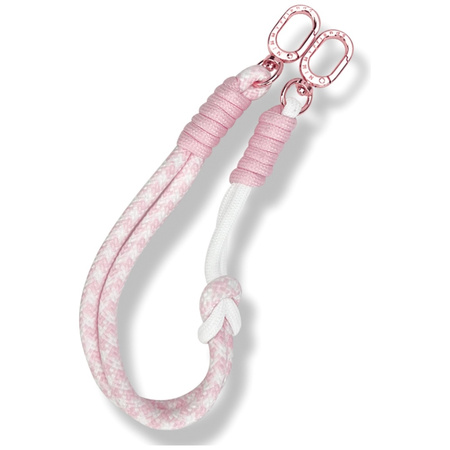 Zestaw crossbody + handstrap Nimmy Cool&Cute 2.0 różowy