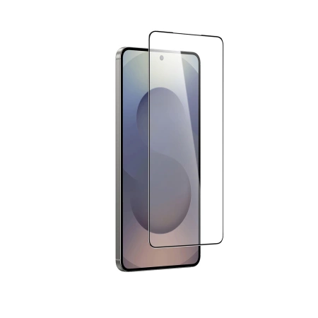 AmazingThing Radix Full Glass Tempered Glass with Black Frame for Samsung S25 Edge