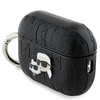 Karl Lagerfeld KLAP2PGKCPK AirPods Pro 2 (2022/2023) cover czarny/black Monogram Karl & Choupette Head