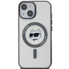 Etui Karl Lagerfeld IML Choupette's Head MagSafe do iPhone 15 Plus - przezroczyste