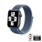 Crong Nylon - Pasek sportowy do Apple Watch 42/44/45 mm (Ocean Blue)