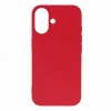 Liquid Silicone Case MagSafe für Samsung Galaxy S25 - Rot