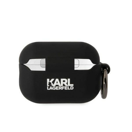 Karl Lagerfeld Silicone NFT Choupette Head 3D - Etui AirPods Pro 2 (czarny)