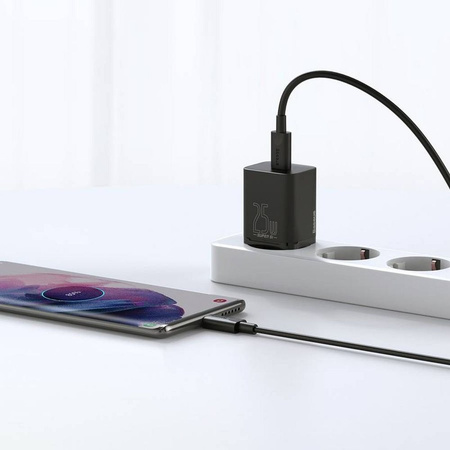 Baseus Super Si  Quick Charger 1C 25W EU Black