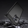 Carbon Case etui do Realme 10 Pro+ elastyczny silikonowy karbonowy pokrowiec czarne