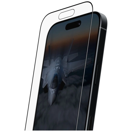 PanzerGlass Stealth Ultra-Wide Fit Fastfit Tempered Glass for iPhone 17 / 16 Pro