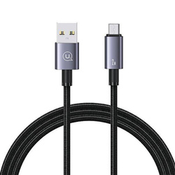 USAMS USB to Micro-USB Cable 2A 1.2m Fast Charging steel/tarnish SJ668USB01 (US-SJ668)