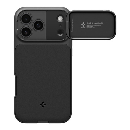 SPIGEN futerał OPTIK ARMOR MAG do IPHONE 17 Pro Max black