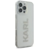 Karl Lagerfeld IML Strass Logo iPhone 16 Pro Hülle - Transparent