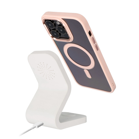 Futerał Color Edge Mag Cover kompatybilny z MagSafe do IPHONE 14 PRO MAX różowy