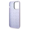 Guess Silicone Vintage - Etui iPhone 14 Pro Max (fioletowy)