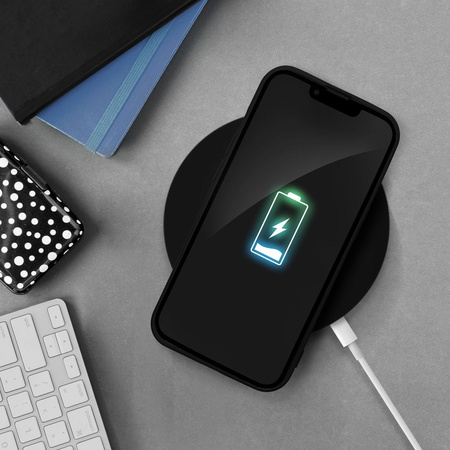 Futerał SILICONE do IPHONE 16 czarny