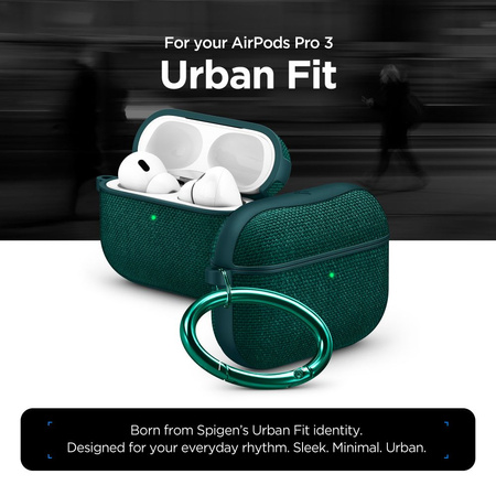 SPIGEN URBAN FIT APPLE AIRPODS PRO 3 MIDNIGHT GREEN