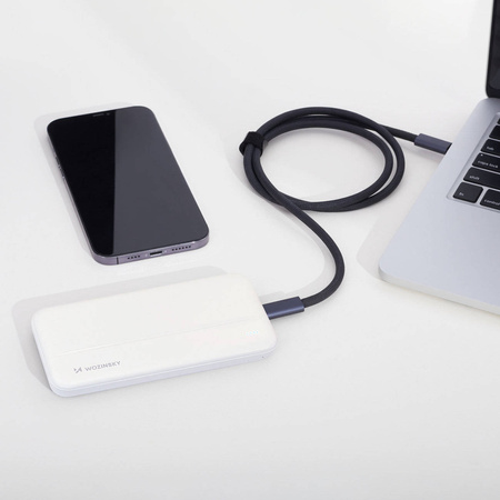 Wozinsky powerbank 10000mAh 2 x USB white (WPBWE1)