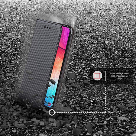 Etui XIAOMI REDMI NOTE 9S portfel z klapką Flip Magnet czarne
