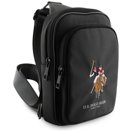 Torebka na telefon US Polo Petit Pique    Crossbody czarny