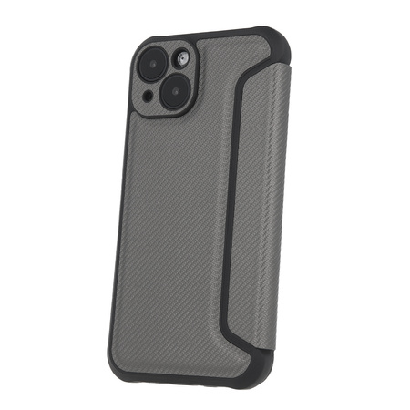 Etui Smart Carbon do iPhone 16 Pro Max 6,9&quot; srebrne