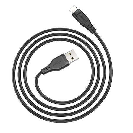Acefast USB-Kabel - USB Typ C 1,2 m, 3 A schwarz (C3-04 schwarz)