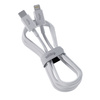 Allity kabel AUC-03 USB-C - Lightning 2,0 m 27W biały