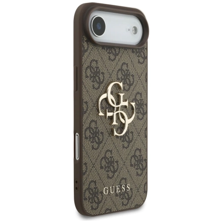 Guess 4G Big Logo Case für iPhone 17 Air - Braun