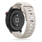 Armband für SAMSUNG GALAXY WATCH 4 / 5 / 5 PRO (40 / 42 / 44 / 45 / 46 MM) Tech-Protect Iconband Line beige