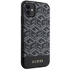 Guess GUHMN61HGCFSEK iPhone 11 / Xr 6.1" black/black hardcase GCube Stripes MagSafe