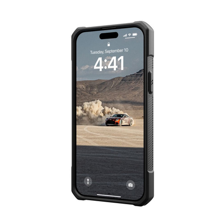 UAG Monarch - Schutzhülle für iPhone 15 Plus (Kevlar schwarz)