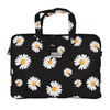 Wonder Briefcase Laptop 13-14 cali stokrotki czarne