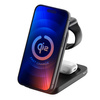Accessories - 3mk MagRocket 3-in-1 Wireless Charger 15W Qi2 MPP Black