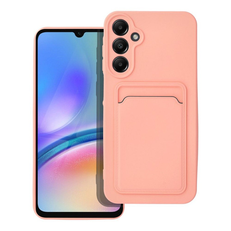 Futerał CARD CASE do SAMSUNG A25 5G różowy