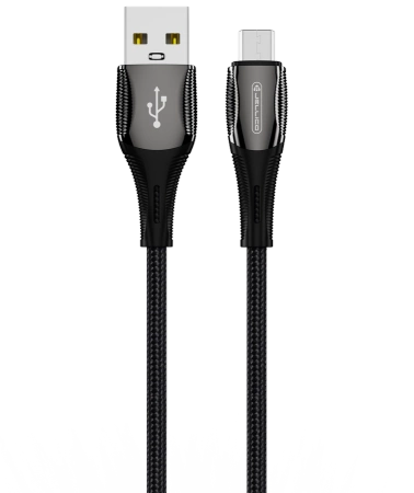 JELLICO cable B18 Micro 3.1A 1M Black