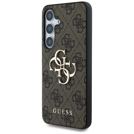 Guess Big 4G Logo Classic Logo - Etui do Samsung Galaxy S25+ (brązowy)