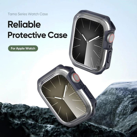 DUX DUCIS futerał TAMO do Apple Watch serii 10 42 mm transparentny z szarym