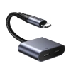 Joyroom SY-L02 Lightning to 2x Lightning DAC adapter 2in1 - black
