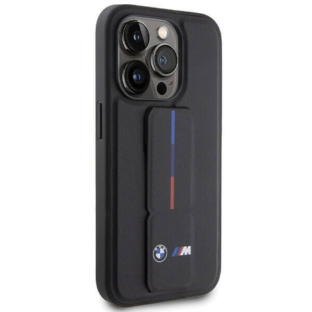 BMW Grip Hot Stamp Hülle für iPhone 15 Pro Max – Schwarz